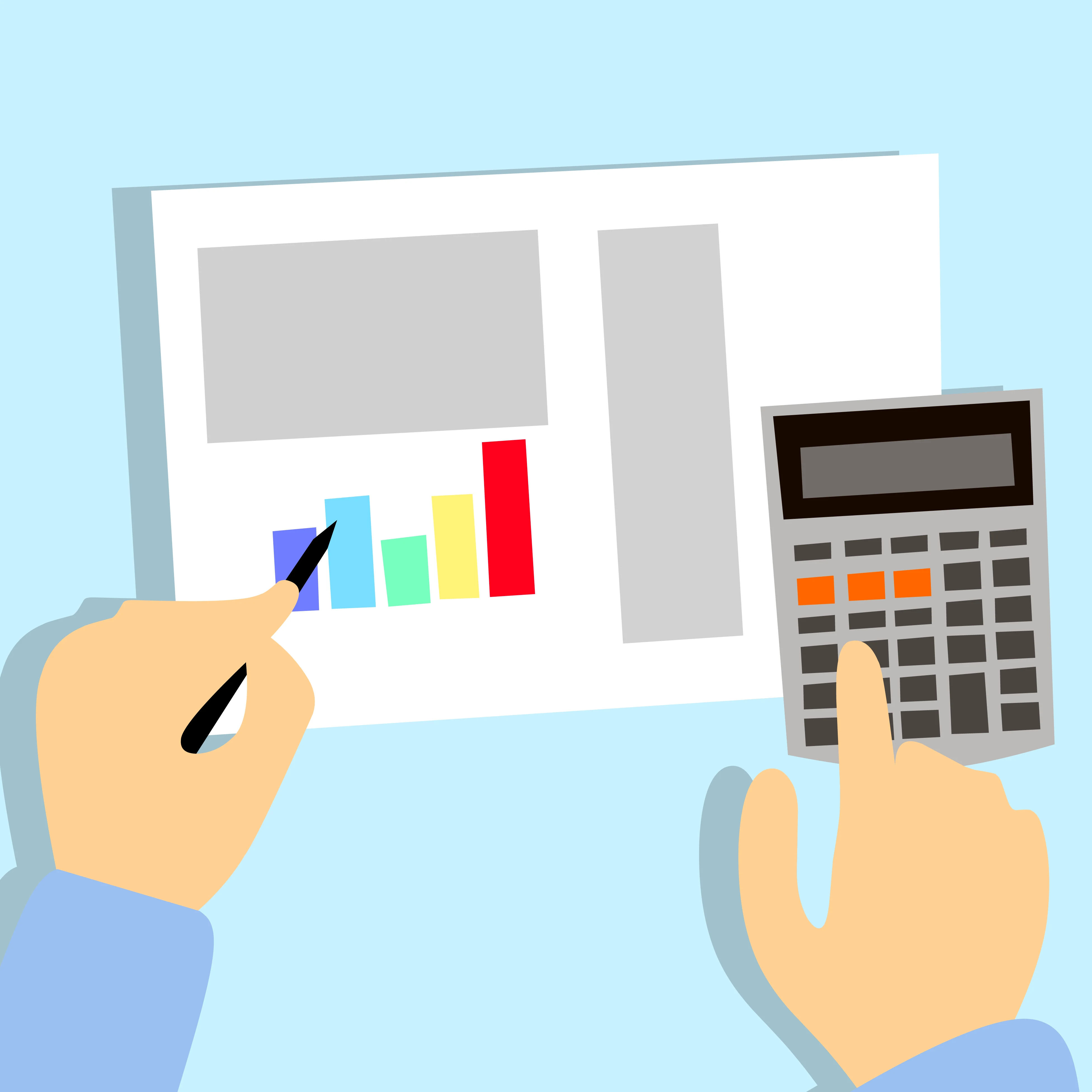 Financieel overzicht voor een webshopproject